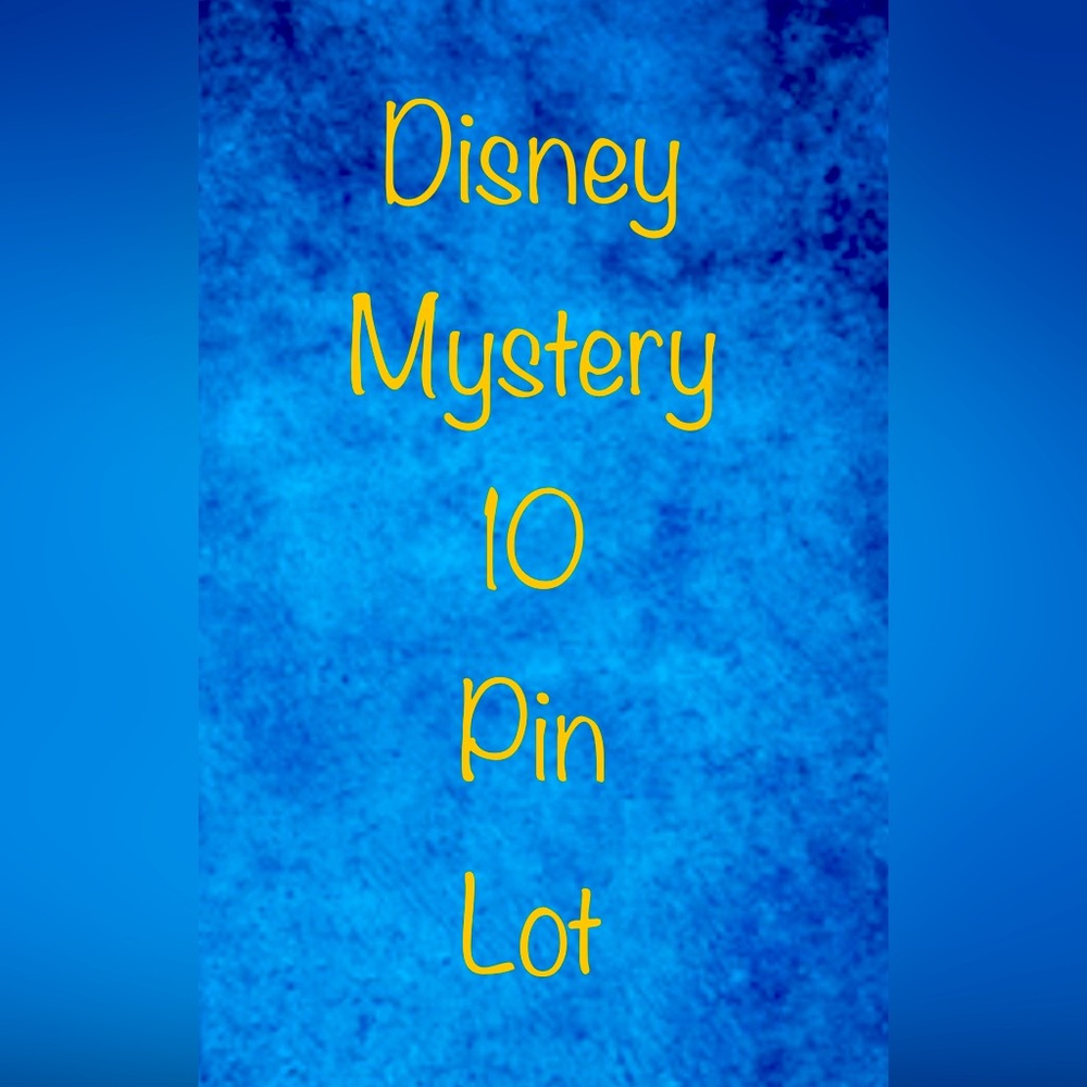 Disney Mystery 10 Pin lot